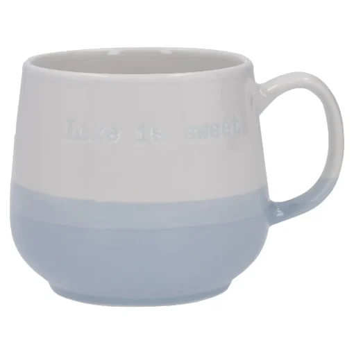 Becher Emotion, Life Is Sweet/blau, 500 Ml