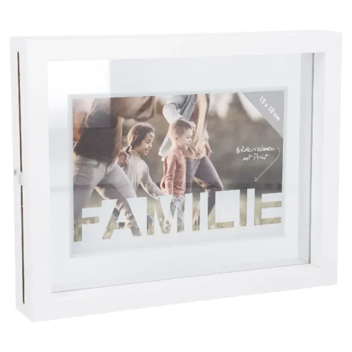 Bilderrahmen Mit Print, Familie, 15 X 10 Cm