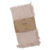 2er Set Platzset Fransen, Rosa, 33 X 48 Cm