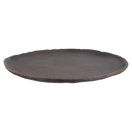 Schale Struktur, Braun, 30 Cm