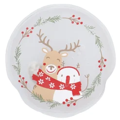 Taschenwärmer Weihnachten, Schneemann/Rentier