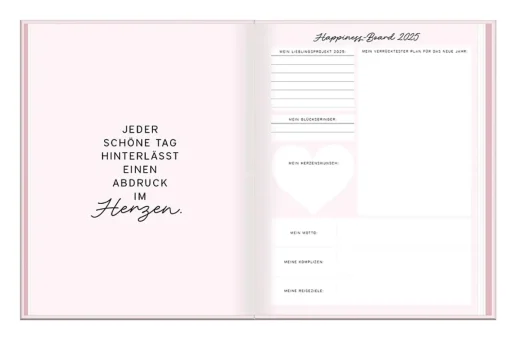 Terminplaner Lady, 2025, Mein Happiness-Planer