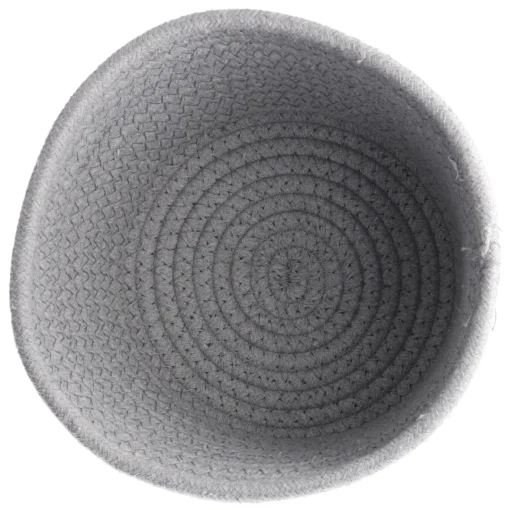 Textilkorb, Grau, 20 X 14 Cm